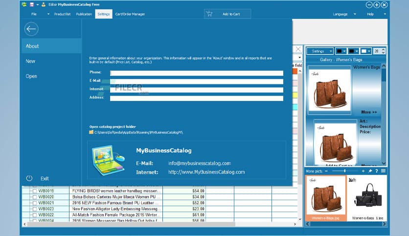 MyBusinessCatalog Platinum 18.4.3.3678