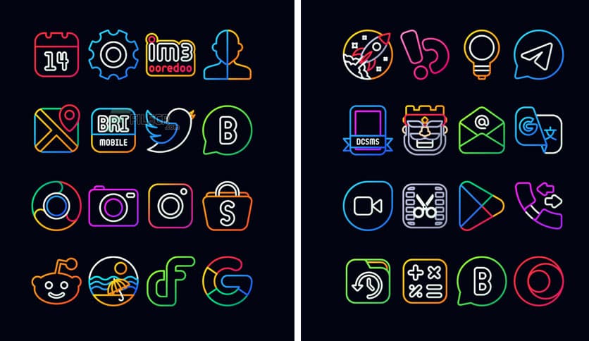 Nambula – Lines Icon Pack 70