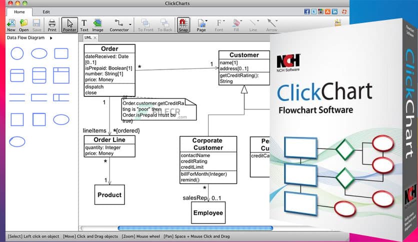 NCH ClickCharts Pro 9.15
