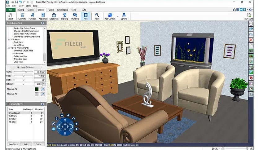 NCH ​​DreamPlan Plus 9.28