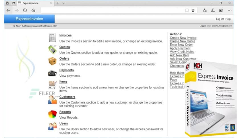 NCH Express Invoice Plus 9.46