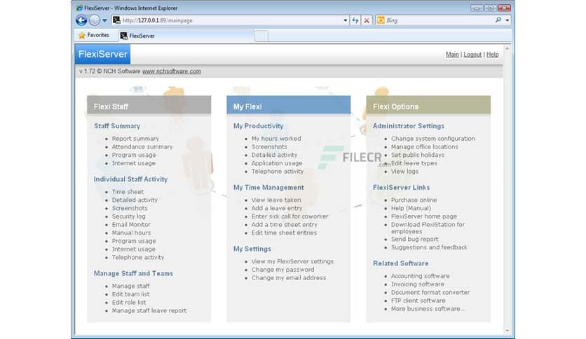 NCH FlexiServer 7.09