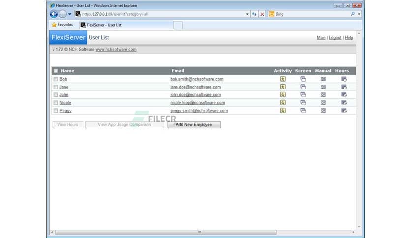 NCH FlexiServer 7.09