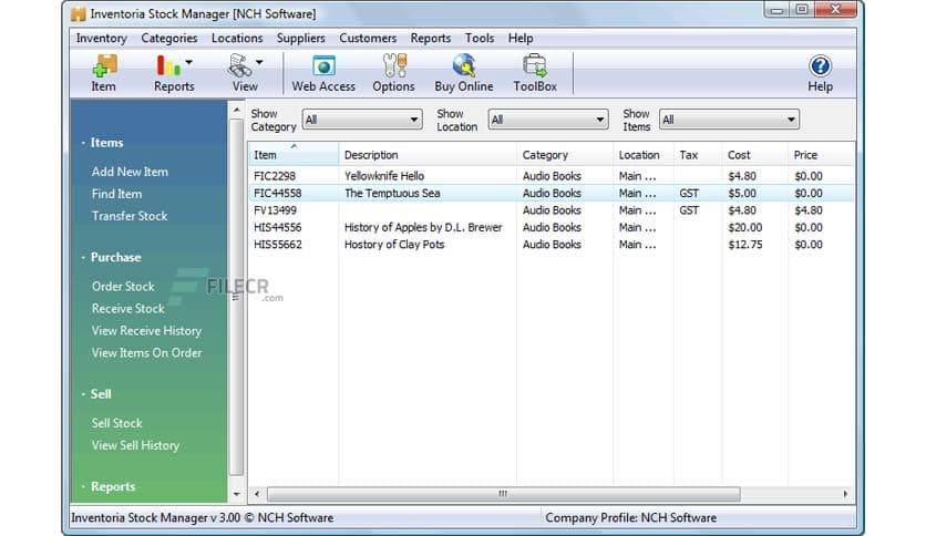 NCH Inventoria 11.06