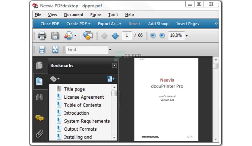 Neevia PDFdesktop 7.0.0.0