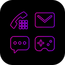Neon Duet Icon Pack 1.0.8