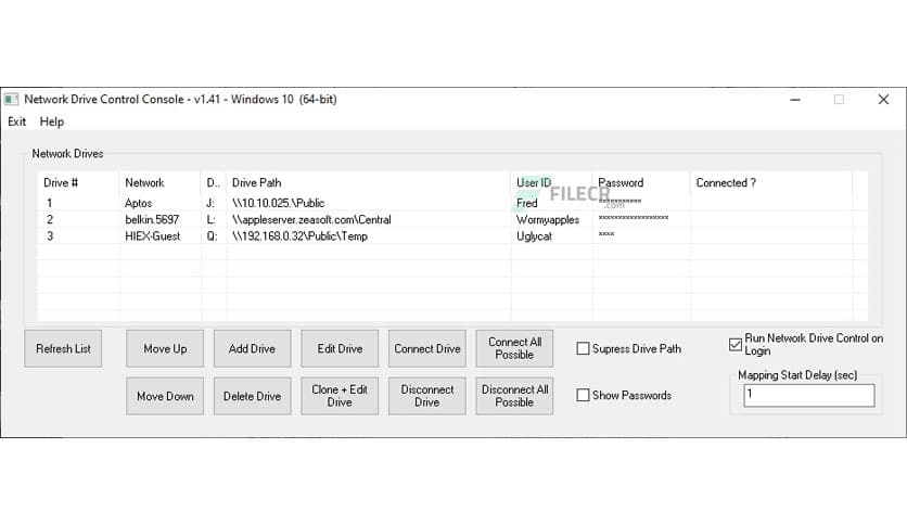 Network Drive Control 1.69