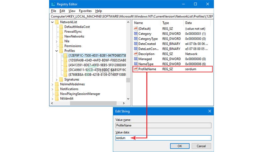 Network Profile Name Changer 1.4