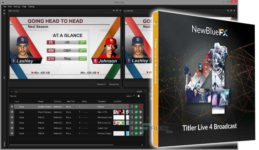 NewBlueFx Titler Live Broadcast 5.7