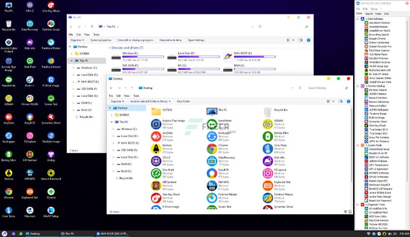 WinPE NHV BOOT 2025 V2000 EXTREME