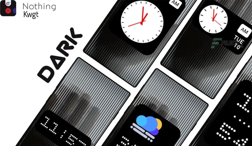 Nothing KWGT – Nothing Widgets v1.0.1