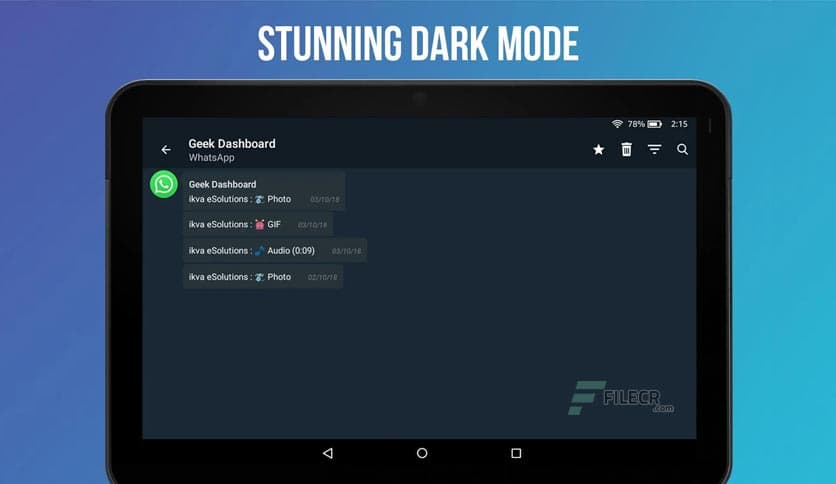 Notification History Log 16.3.10