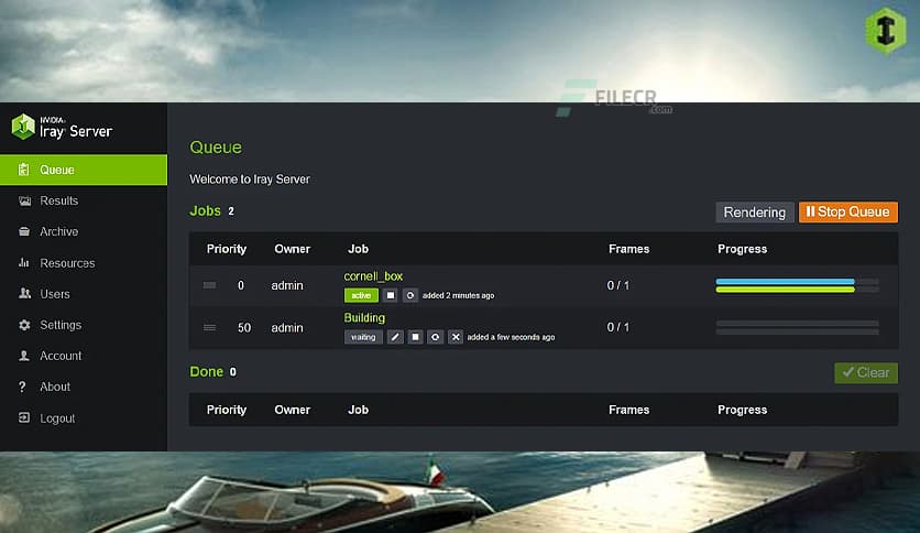 NVIDIA Iray Server v3.3 334300.2780