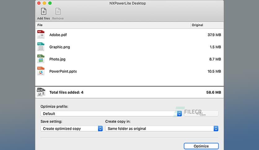 NXPowerLite Desktop 10.3.3