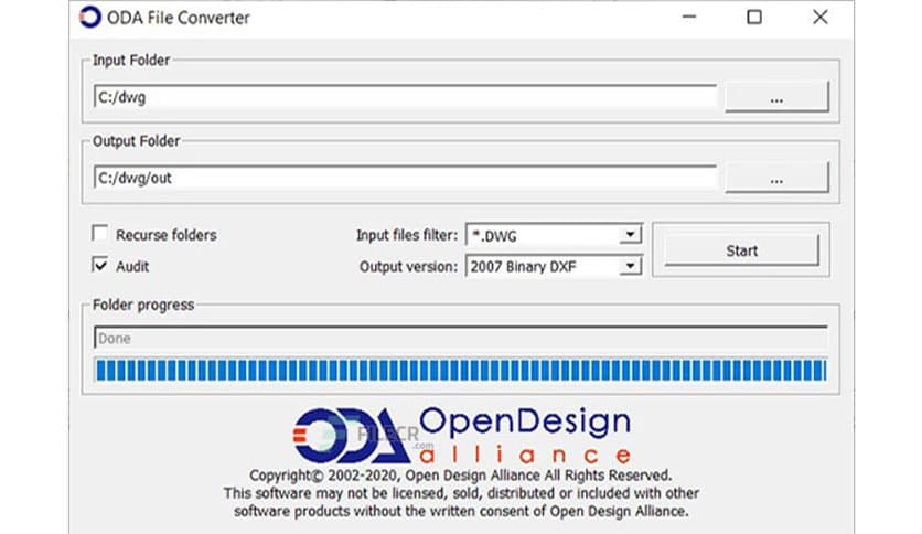 ODA File Converter 22.6.0