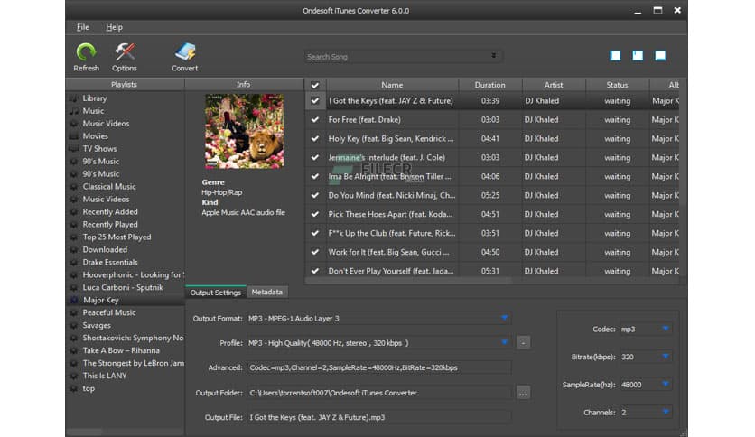Ondesoft iTunes Converter 6.9.1