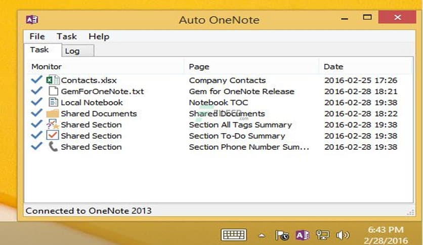 OneNoteGem Auto OneNote 3.8.0.35