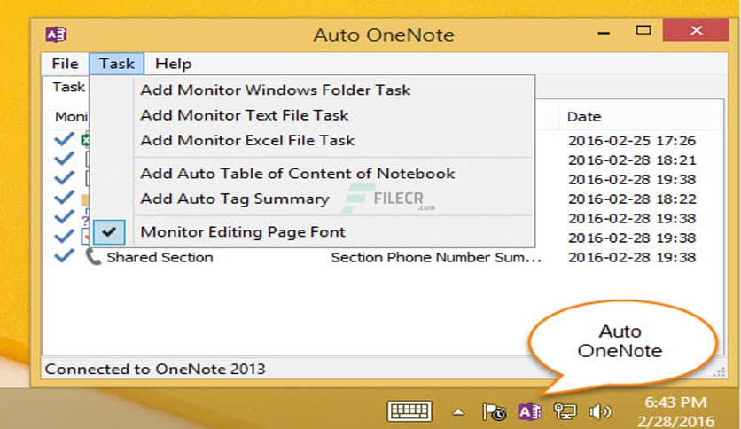 OneNoteGem Auto OneNote 3.8.0.35