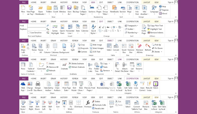 OneNoteGem Gem for OneNote 2024 v73.0.0.352