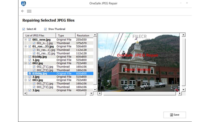 OneSafe JPEG Repair 4.5.0.0