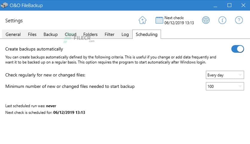O&O FileBackup 2.2.1377