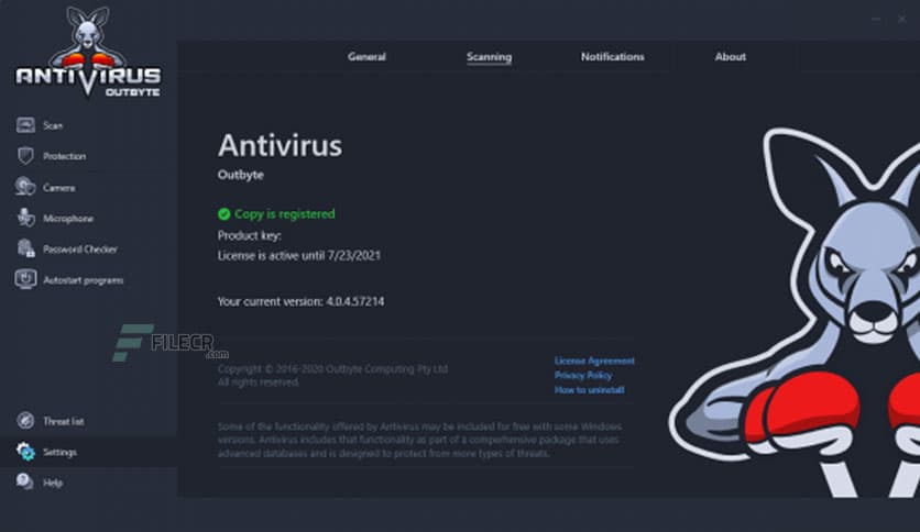 OutByte Antivirus 4.0.7.59141