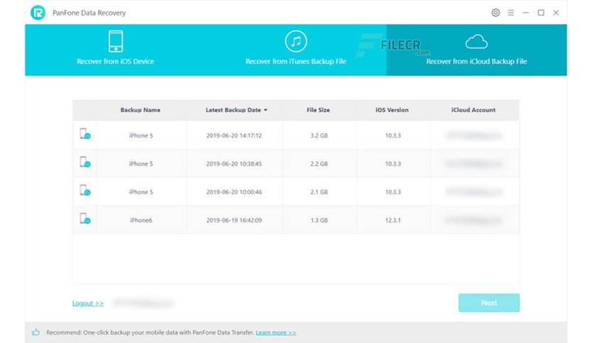 PanFone Data Recovery 2.4.1