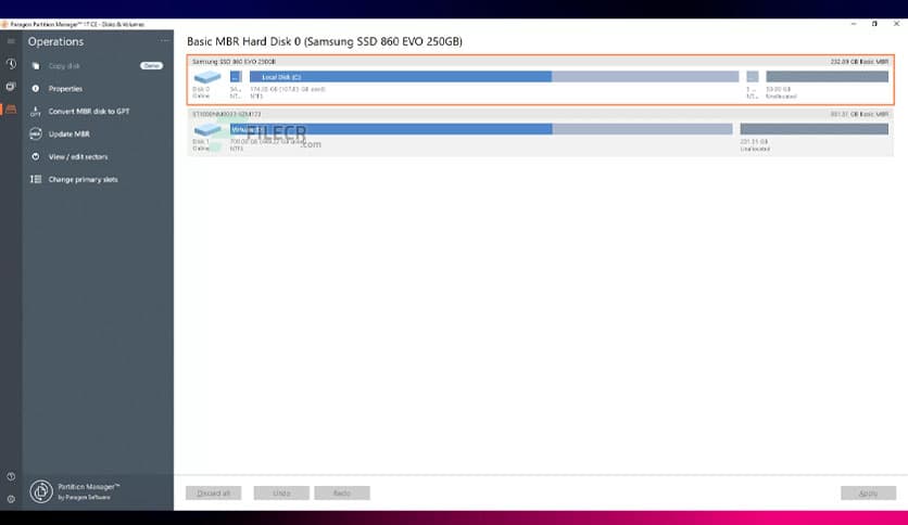 Paragon Partition Manager 17.10.2.5049