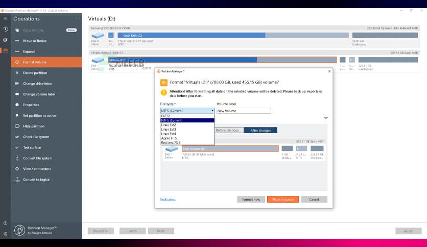 Paragon Partition Manager 17.10.2.5049