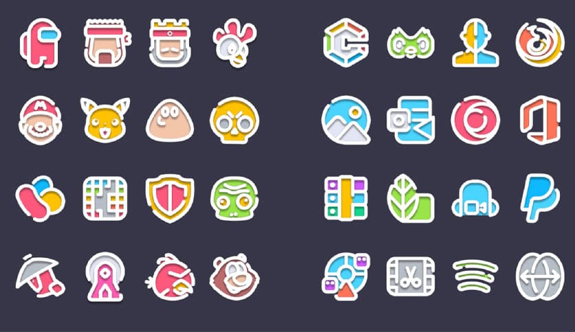 PasteLina – Icon Pack 70.0