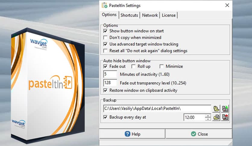 PasteItIn Pro / Network 1.8.5