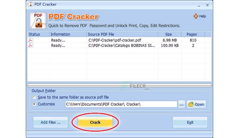 PDF Cracker 3.20