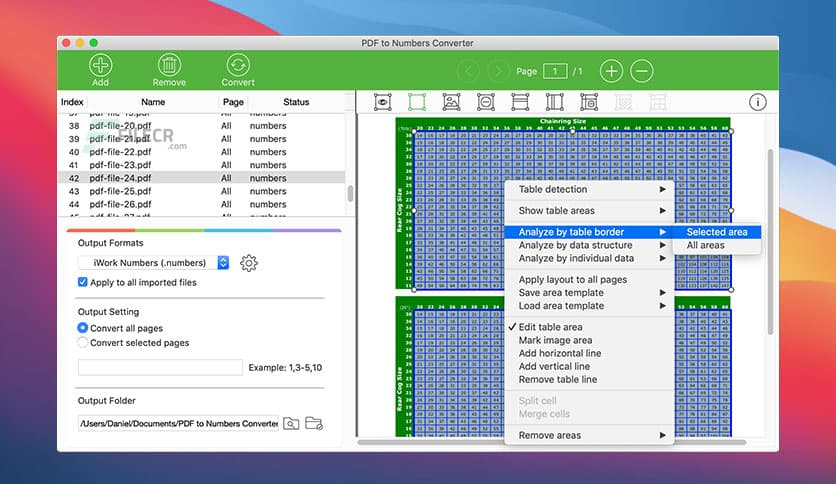 PDF to Numbers Converter 6.2.1