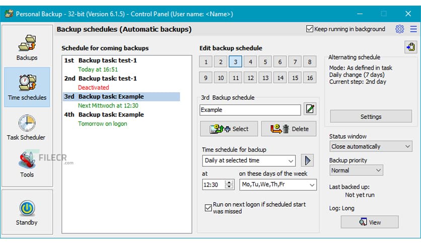 Personal Backup 6.4.0601
