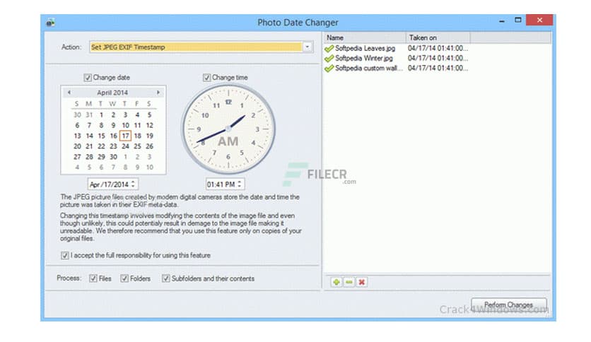 Photo Date Changer 1.20