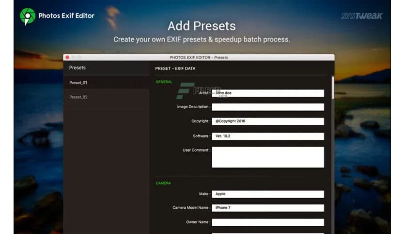 Photos Exif Editor 5.0