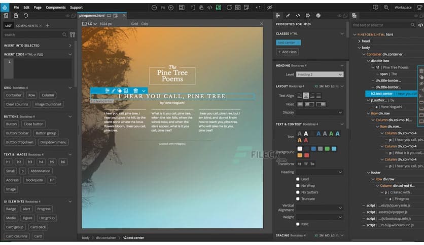 Pinegrow Web Editor Pro 5.99