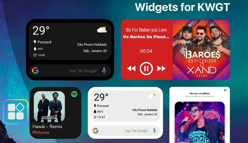 PRIME Widgets for KWGT v1.0.0
