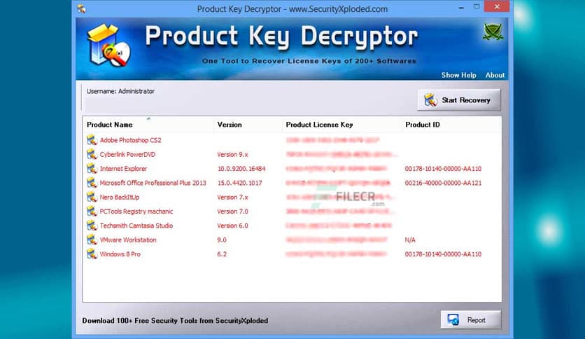 Product Key Decryptor 11.0