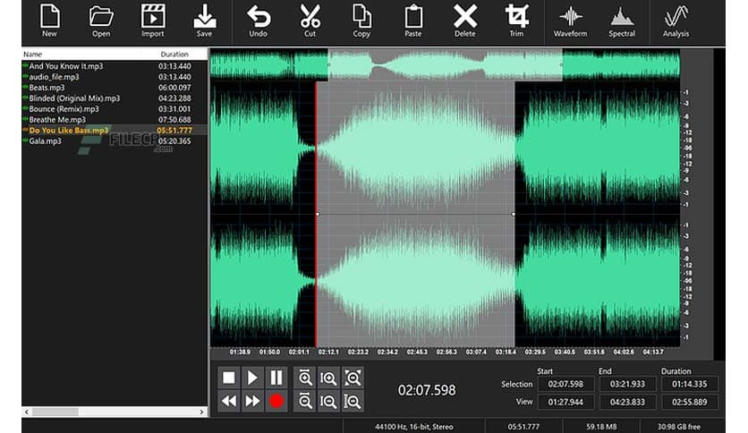 Program4Pc Audio Editor 9.1