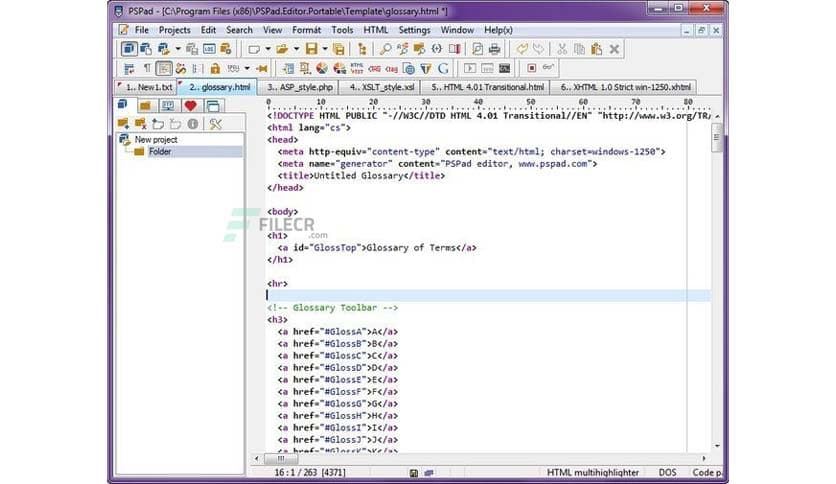 PSPad Editor 5.0.5.775