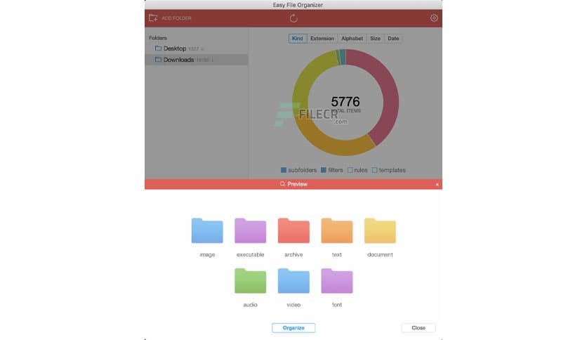 Qiplex Easy File Organizer 3.4.8