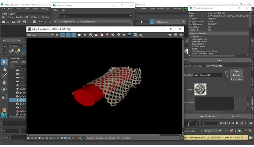 Qualoth v4.7-7 for Maya