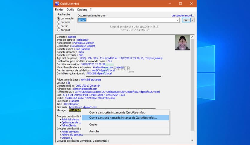 QuickUserInfos 3.10.1