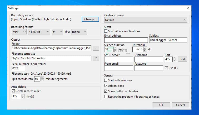 DJSoft RadioLogger 4.1.1.0