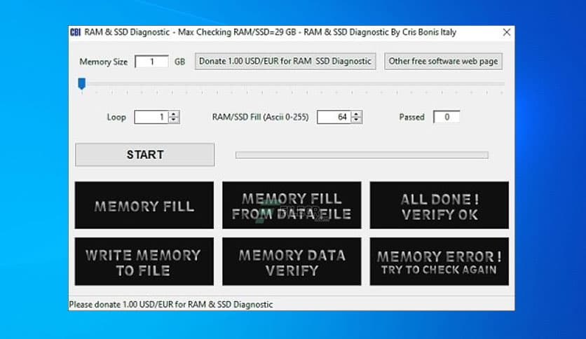 RAM & SSD Diagnostic 3.3