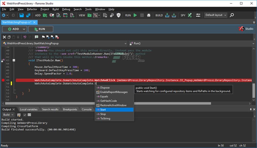 Ranorex Studio 10.7.4
