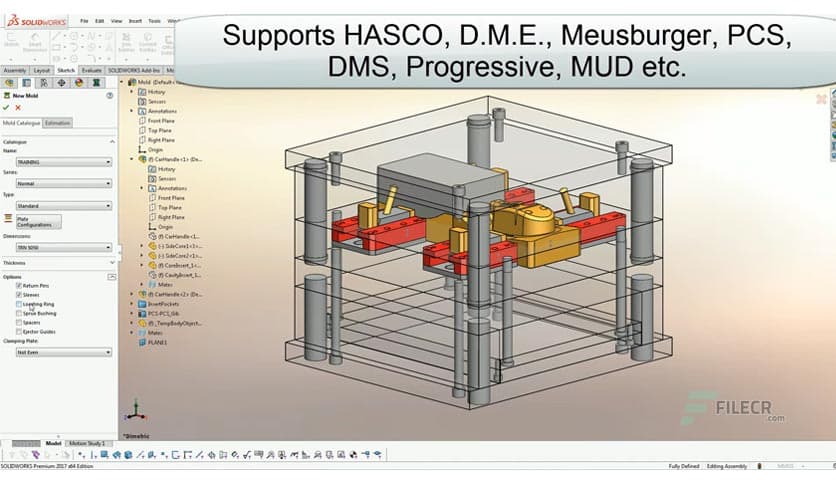 R&B MoldWorks 2023 SP0 for SolidWorks