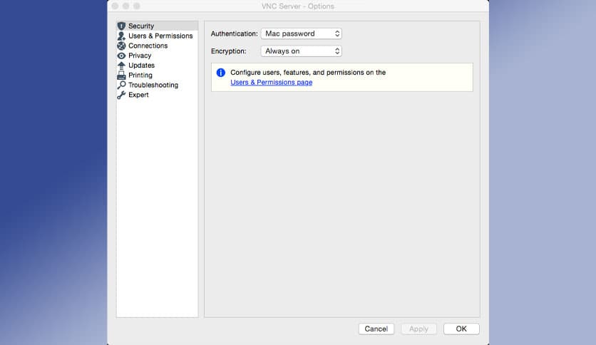 RealVNC Server 7.15.0