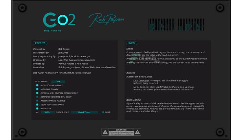 Reason RE Rob Papen Go2 v1.0.11